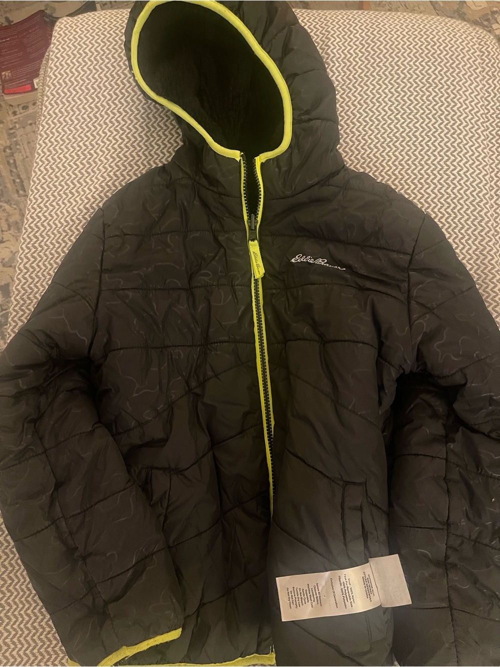Boy’s Eddie Bauer Reversable winter coat